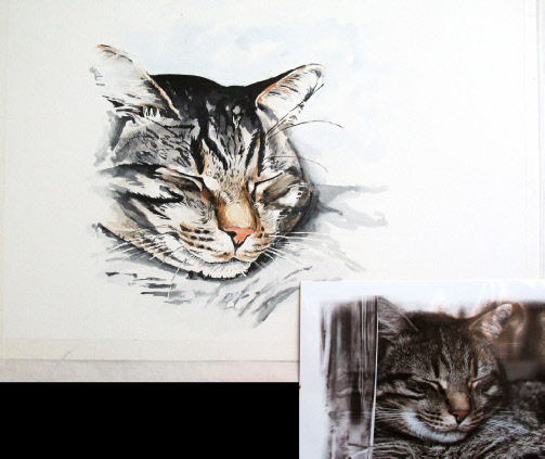 dieren aquarellen